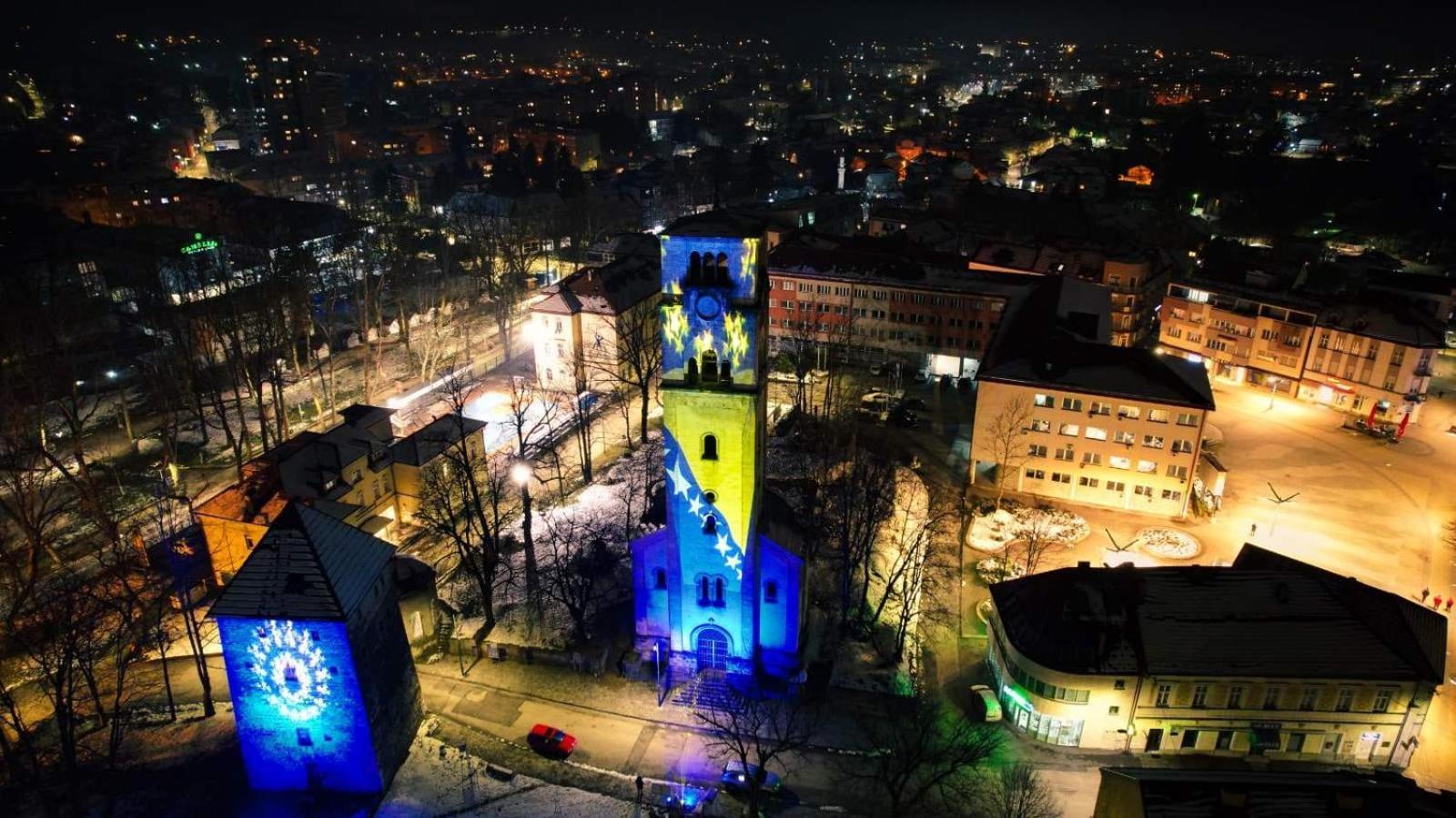 Hotel Gold Jet Bihać Buitenkant foto